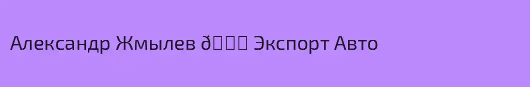 Александр Жмылев 🏆 Экспорт Авто